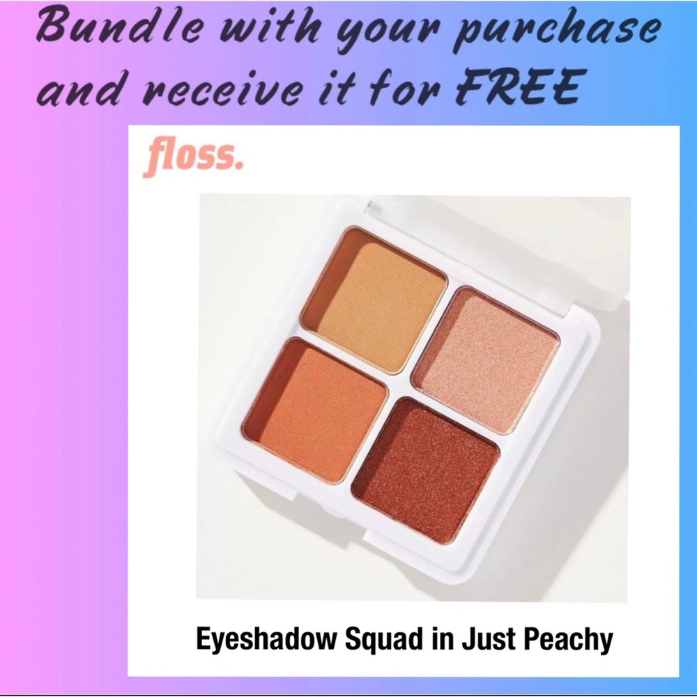 floss Eyeshadow Squad in Just Peachy